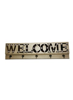 Welcome Coat Hanger With Led Light/Welcome Wooden Light Board For Hallway, Entrance/ Welcome Board For Office, Home, Hotel, Café/Welcome Home Decorations