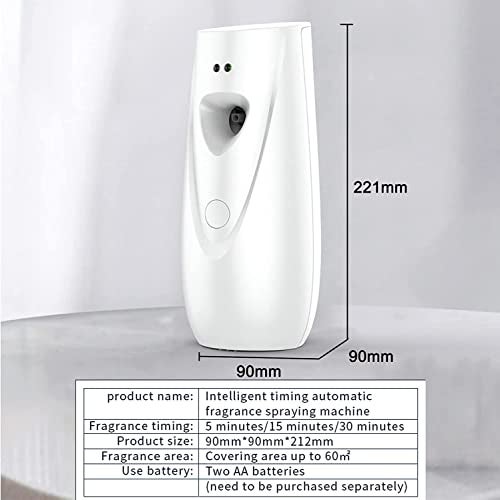 Cotton Mist air freshener automatic spray dispenser Machine-250ml | room air freshener automatic | Wall Mounted Adjustable Aroma Machines Used In Home, Offices, Hotels, Commercial Places & Bathrooms - Image 3