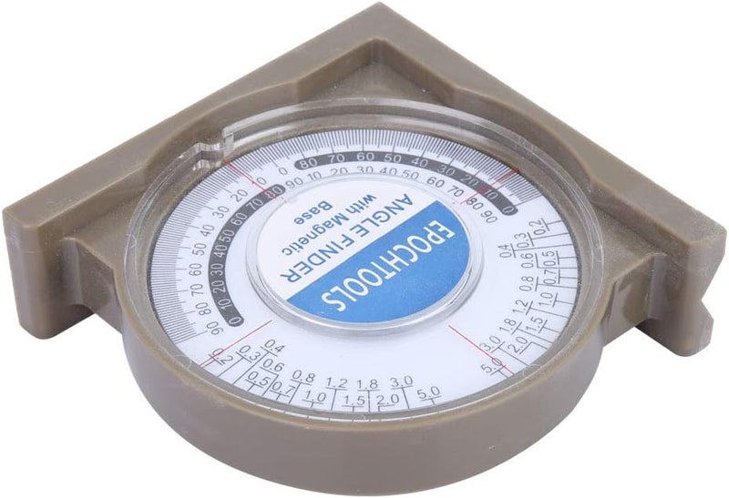 0-360 Degrees Multifunctional Slope Inclinometer Angle Finder, ABS Digital Angle Meter with Transparent Cover for Accurate Measurement in Carpentry and Construction - Image 4