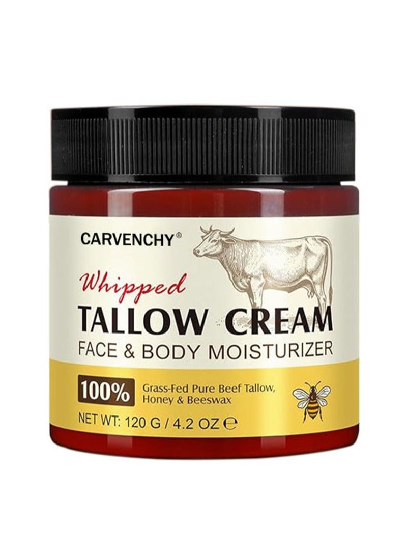CARVENCHY Beef Tallow Skin Cream,Whipped Tallow and Honey Natural Facial Moisturizer,Organic Beef Tallow Moisturizer,Deep Moisturizing Face and Body Skin Care  - Image 5