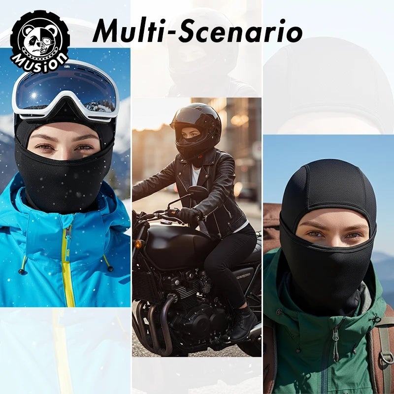 Women's Cycling Balaclava Face Mask - Windproof Dustproof Sunscreen Anti-UV Breathable Waterproof Multipurpose Head Scarf - Image 4