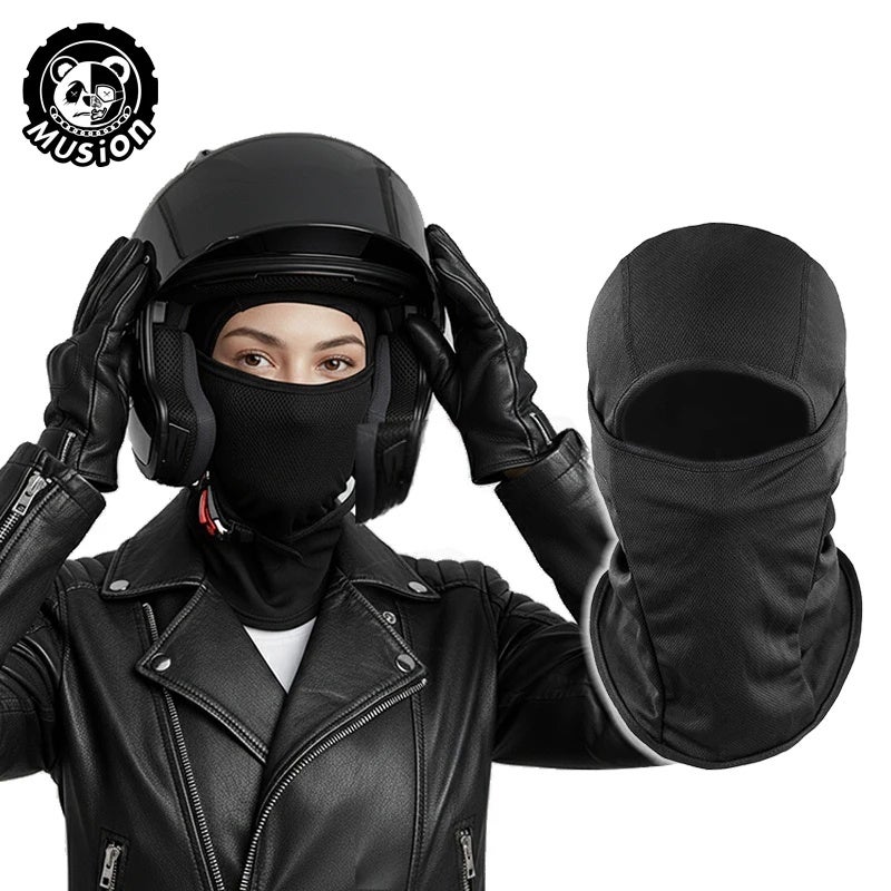 Women's Cycling Balaclava Face Mask - Windproof Dustproof Sunscreen Anti-UV Breathable Waterproof Multipurpose Head Scarf - Image 1