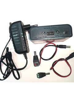ماركة غير محددة Mini Ups 5V DC 9V 12V Output for Routers Cellphone and Cctv Cameras Power Supply DC Online Portable  جهاز التغذية حال انقطاع الكهرباء  ((((نسخةمع 3 بطاريات))))  mini UPS  - Image 2