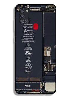 Tolwak غطاء حماية لهاتف Samsung Galaxy A21s بنمط دائرة الهاتف  - Image 1