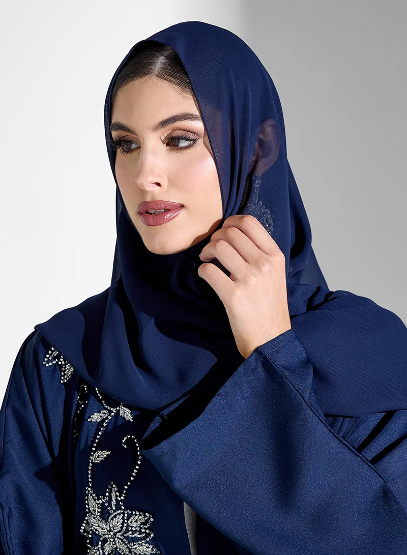 Khizana Embellished Abaya & Sheila