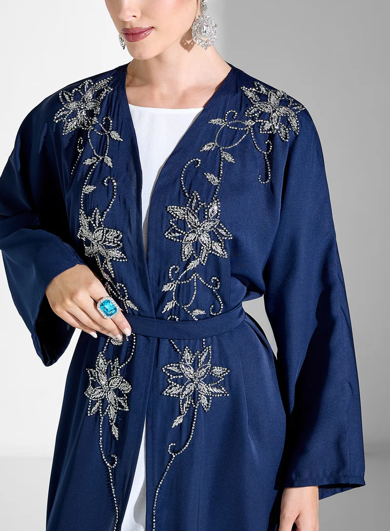 Khizana Embellished Abaya & Sheila