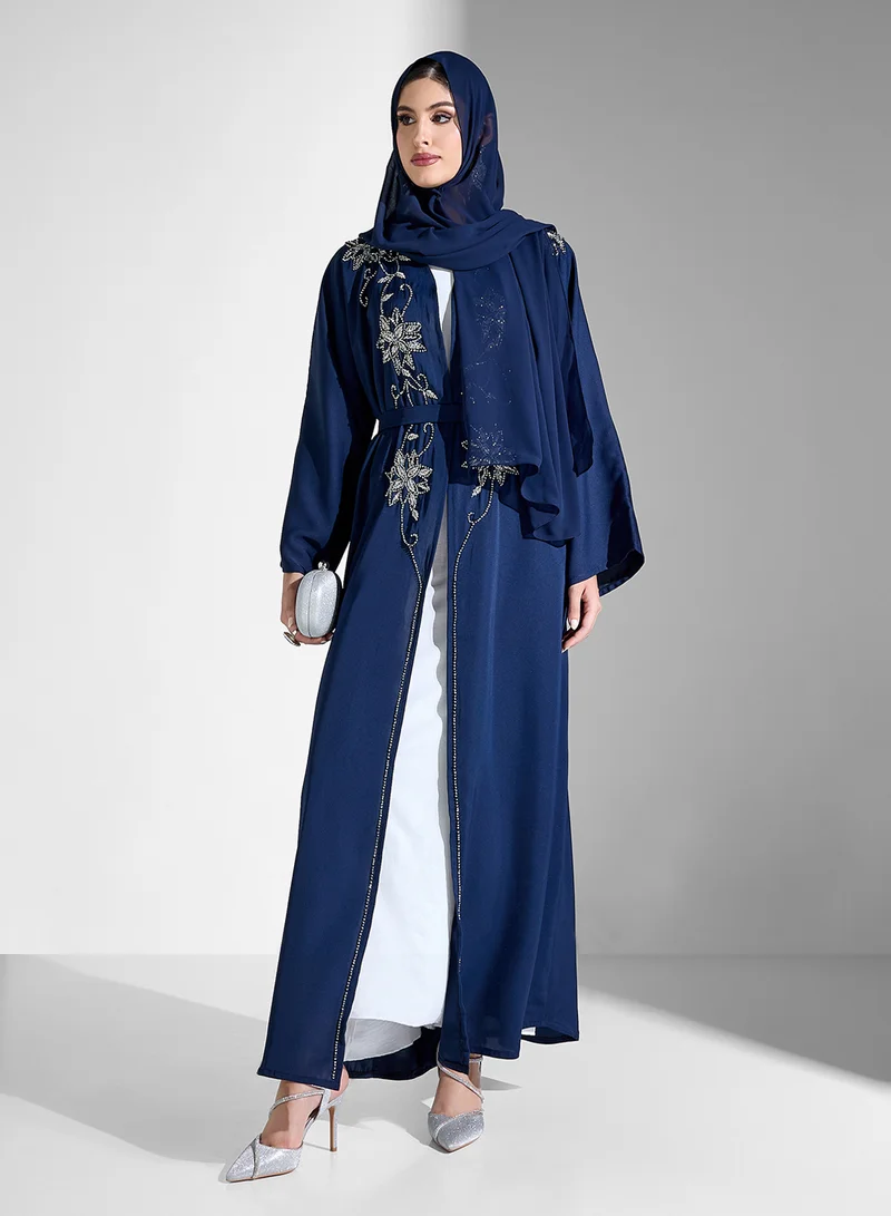 Khizana Embellished Abaya & Sheila