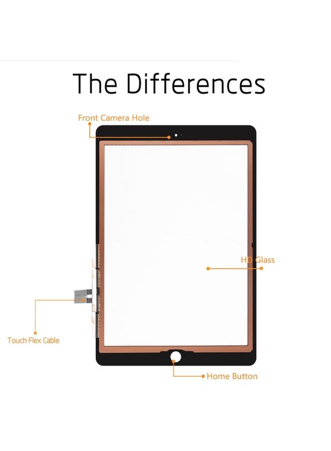 erorex Touch Panel for iPad 9.7 inch (2018 Version) A1954 A1893(White) - Image 3