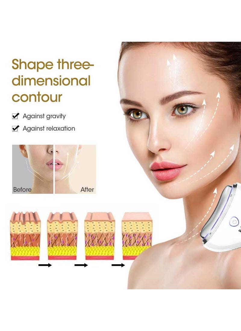 Bosidin - Rechargeable Heart-Shape Tightening and Slimming Device for Face and Body, With EMS Vibration Gua Sha Tool Massager – G95 - Image 1