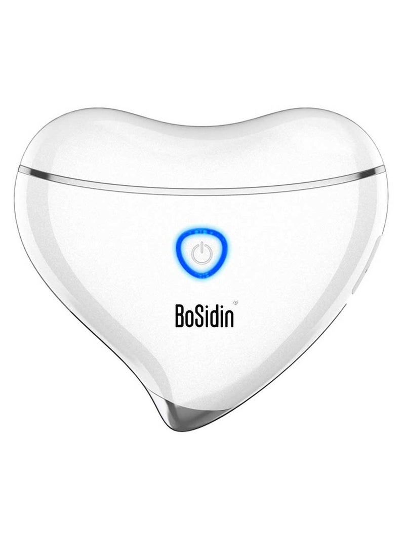 Bosidin - Rechargeable Heart-Shape Tightening and Slimming Device for Face and Body, With EMS Vibration Gua Sha Tool Massager – G95 - Image 1