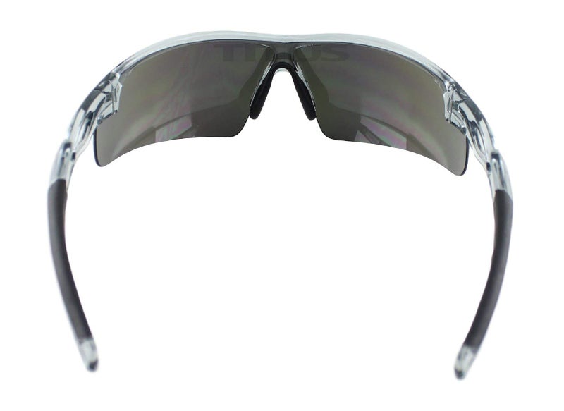 TITUS G20 All Sport Safety Glasses Shooting Eyewear Motorcycle Protection ANSI Z87+ Compliant (Pink Frame - Clear Lens - With Pouch) - Image 4