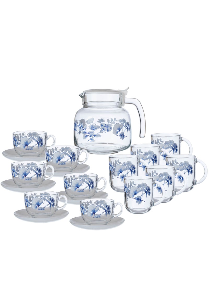 Luminarc - Jug set with multi-use drinking cups - Image 1