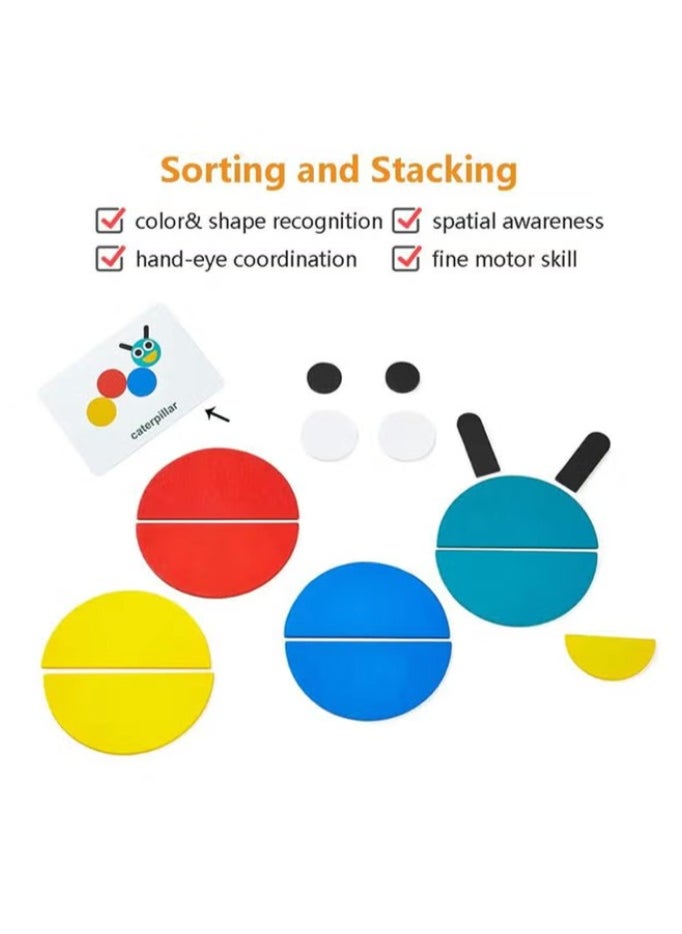 Beauenty - Iron box Montessori fun shape jigsaw puzzle baby early education toy children jigsaw puzzle girl boy - Image 1