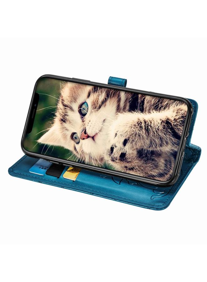 Zaboon Case For iPhone 11 Pro Max Cute Cat and Dog Embossed Horizontal Flip PU Leather Case with Holder / Card Slot / Wallet / Lanyard - Image 5