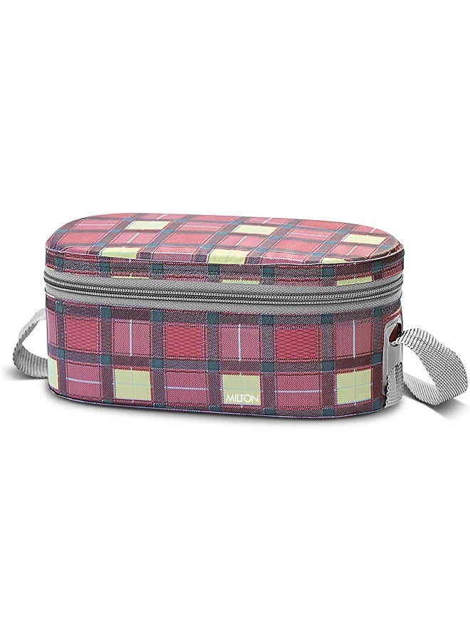 Milton حاويات غداء الشركات من الفولاذ المقاوم للصدأ، مجموعة من 3، (280 مل، 280 مل، 472 مل)، لون خمري | خفيفة الوزن | مقاومة للروائح | مانعة للتسرب | سهلة الحمل | درجة غذائية - Image 2