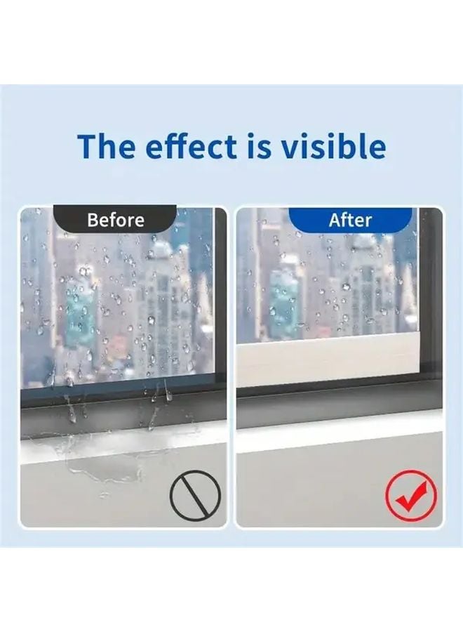 Gray Moisture Absorbing Anti Condensation Window Tape 1 Roll For Glass Plastic Metal - Image 5