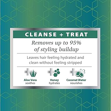 Dr Miracle's Dr Miracles Strong Healthy Non Stripping Detox Shampoo Contains Aloe Vera Honey and Coconut Water to combat dryness shedding and breakage to support healthy hair and a thriving scalp - Image 4