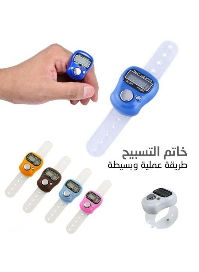 خاتم تسبيح 1011 – 480ق أنيق وعملي للذكر والدعاء