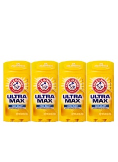 Arm & Hammer Pack Of 4 Ultra Max Cool Blast Antiperspirant Deodorant 73gm  - Image 1