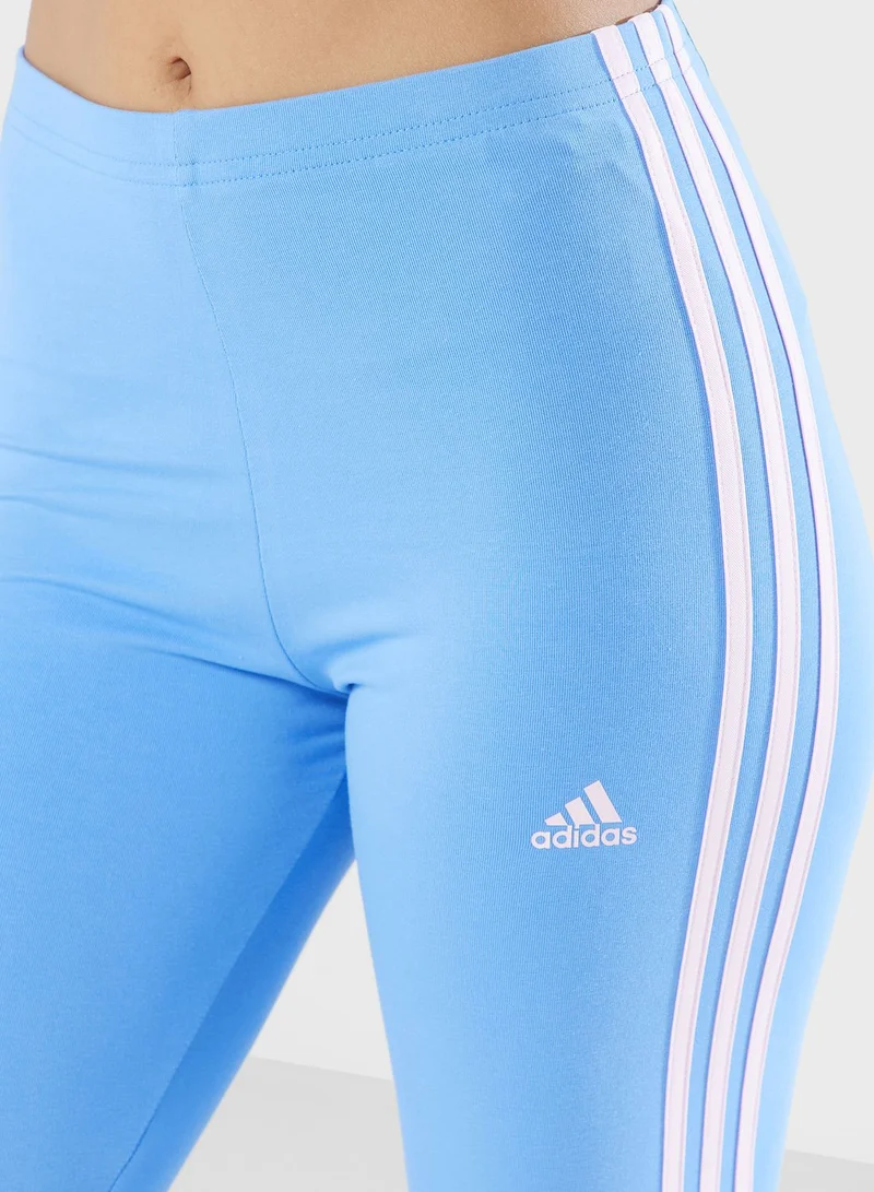 Adidas 3 Stripe Essential High Waist Leggings
