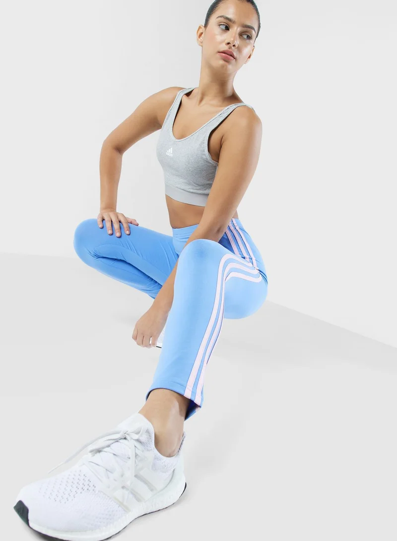 Adidas 3 Stripe Essential High Waist Leggings
