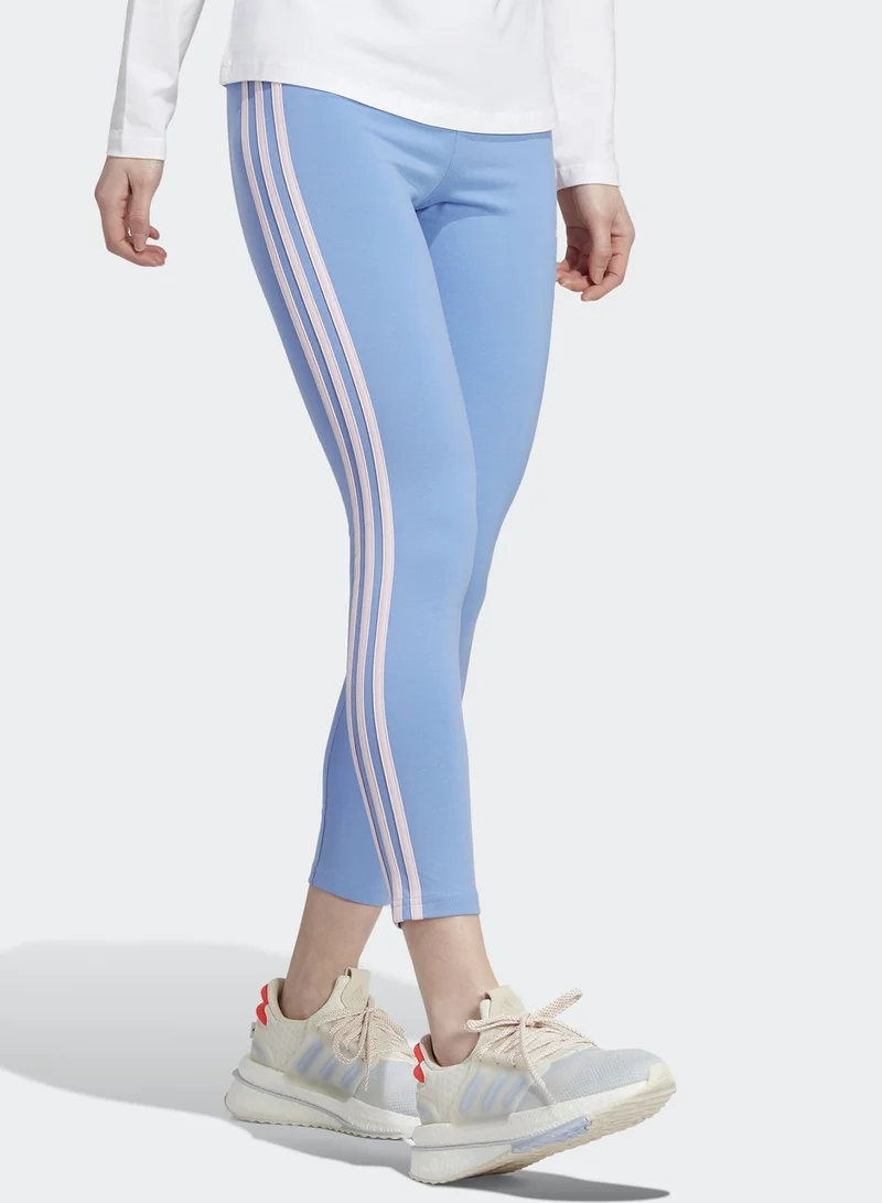 Adidas 3 Stripe Essential High Waist Leggings