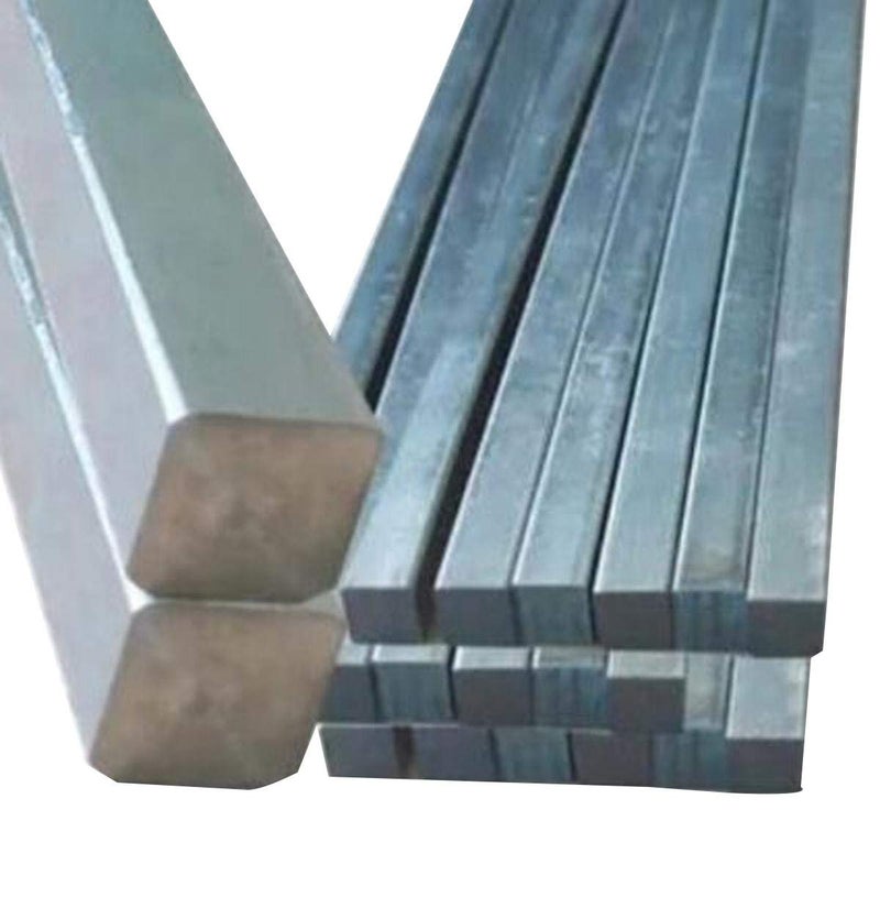 Yodaoke 12mm x 12mm x 250mm Titanium Ti Grade 2 Gr.2 GR2 Metal Square Rod - Image 1