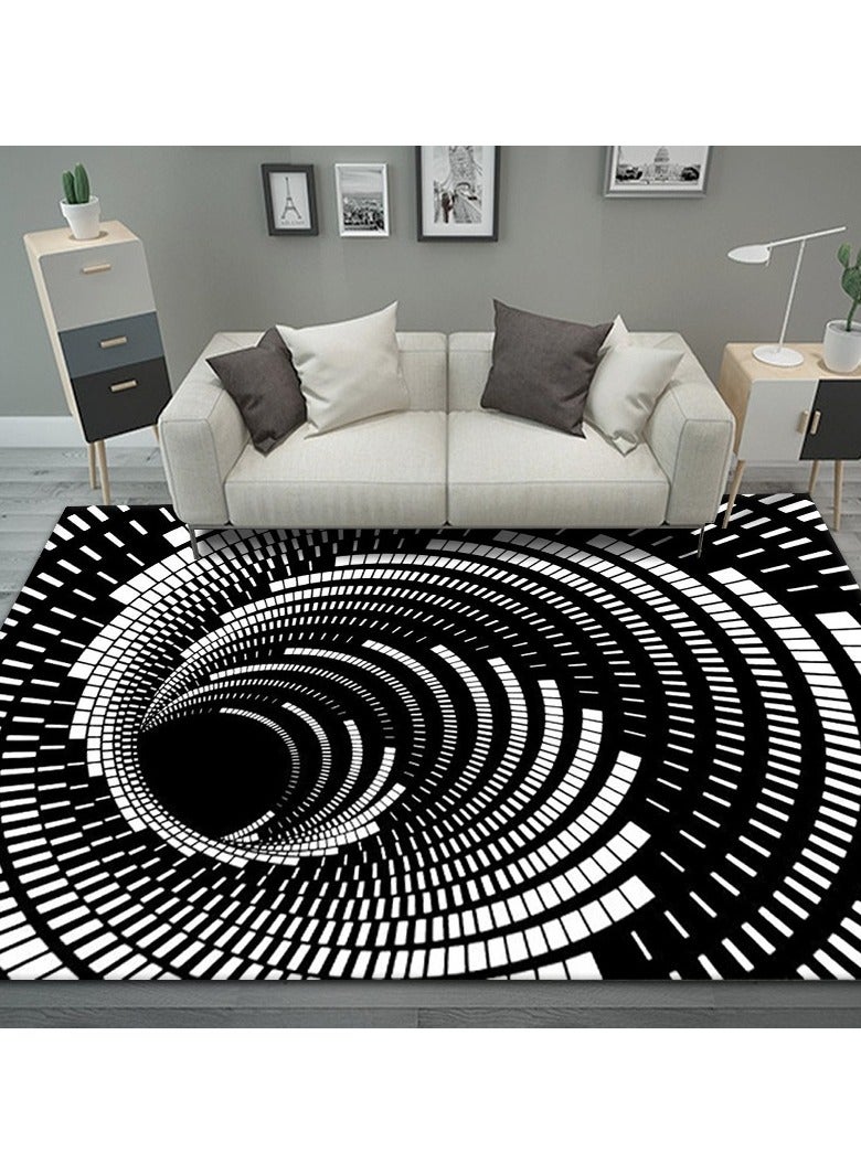 Loquat Squality 3D Visual Polyester Fiber Modern Minimalist Carpet - Image 1