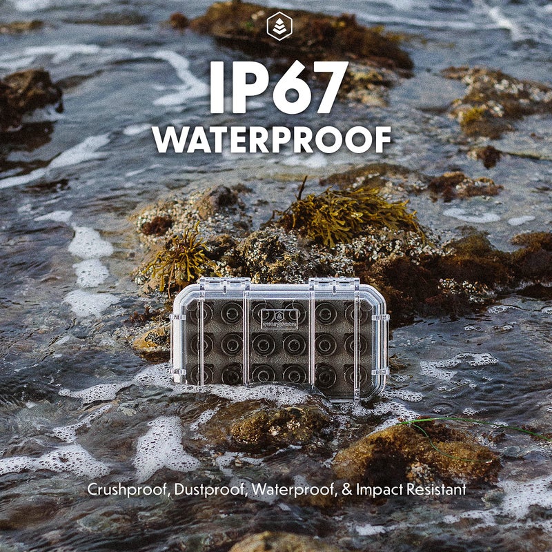 Evergreen 35mm Film Storage Case | Holds 18 Rolls | Preserve and Protect Your Film | Waterproof, Crushproof, & Freezer-Safe (Film Not Included) (Black) - Image 4