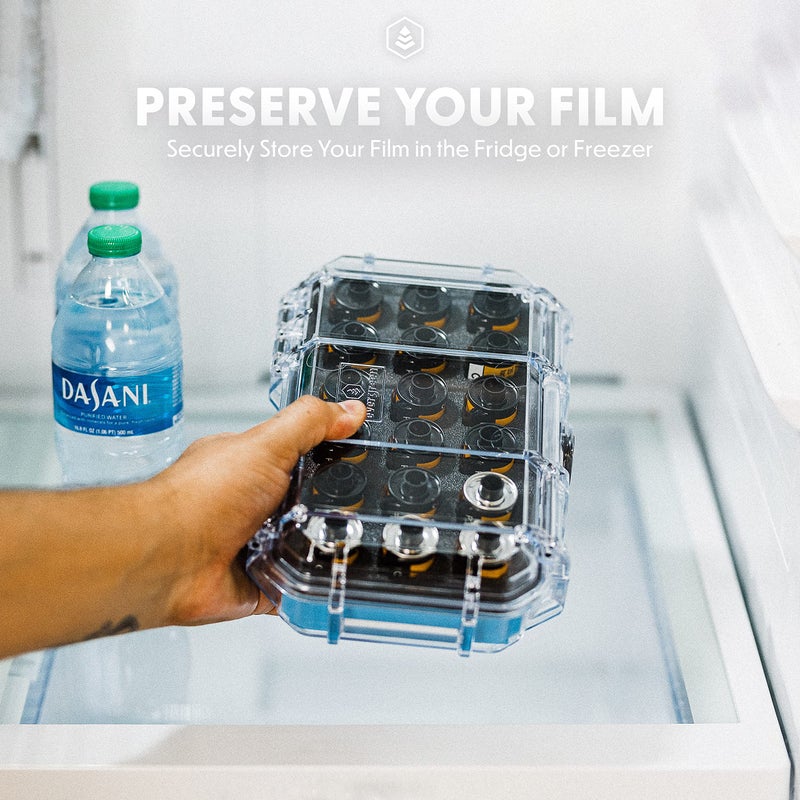 Evergreen 35mm Film Storage Case | Holds 18 Rolls | Preserve and Protect Your Film | Waterproof, Crushproof, & Freezer-Safe (Film Not Included) (Black) - Image 2