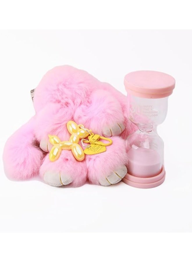 سونسر 5 حزمة من مفاتيح الكلاب الجيلاتينية للسيدات والفتيات، مفاتيح لطيفة لحقيبة اليد، زينة لحقيبة AirPods، حقيبة السيارة، حقيبة الظهر - Image 5