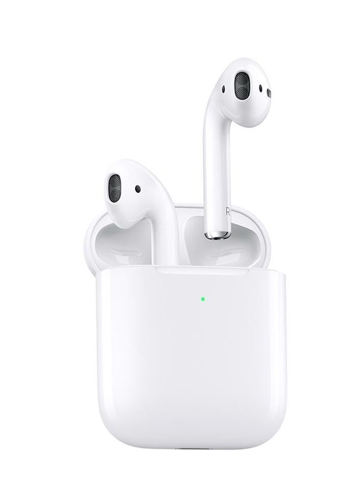 Phone Planet In-Ear Bluetooth Air Buds with Charging Case – Wireless Stereo Earphones with Built-in Mic & Touch Control | Noise Reduction, Long Battery Life, Auto Pairing | Lightweight & Compact – White - Image 1