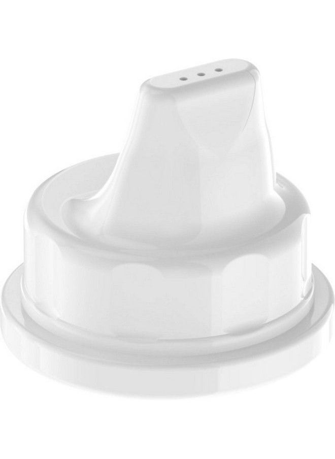 lifefactory Sippy Caps For 4Ounce And 9Ounce Bpafree Glass Baby Bottles 2Pack White Lf135009C6  - Image 3