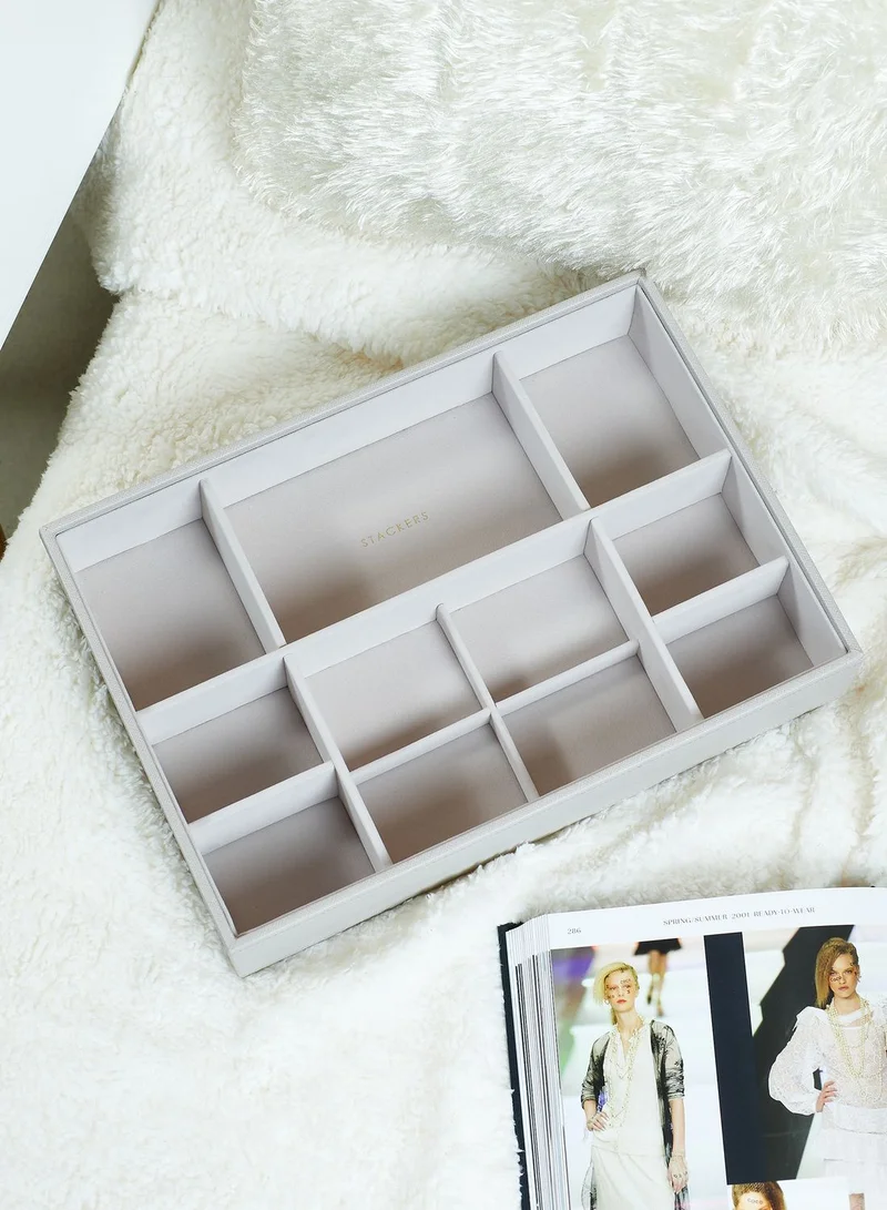 Stackers Taupe Supersize 3 Layer Jewellery Box