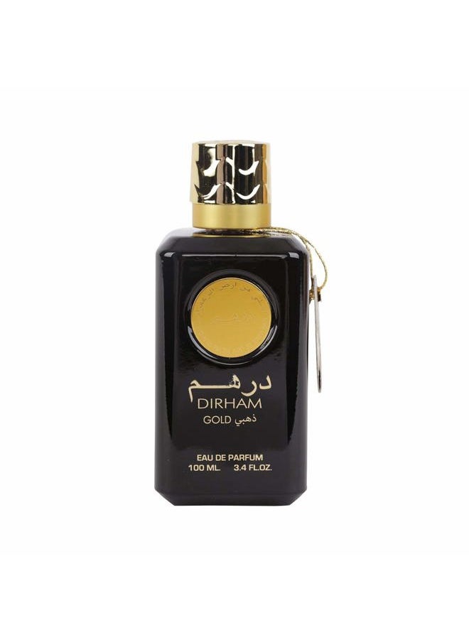 Ard Al Zaafaran Perfumes Ard Al Zaafaran Dirham Gold Eau De Parfum Spray, 3.4 Ounce (Unisex)  - Image 2