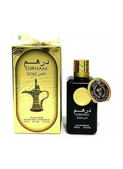 Ard Al Zaafaran Perfumes Ard Al Zaafaran Dirham Gold Eau De Parfum Spray, 3.4 Ounce (Unisex)  - Image 3
