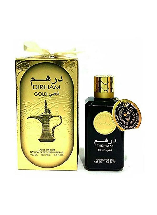 Ard Al Zaafaran Perfumes Ard Al Zaafaran Dirham Gold Eau De Parfum Spray, 3.4 Ounce (Unisex)  - Image 3