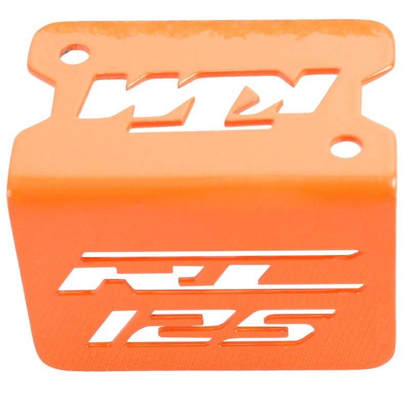 Genericc Autobrand - Front Disc Brake Fluid Reservoir Cap Cover Guard Protector for KTM All Model (Orange KTM RC 125) - Image 3