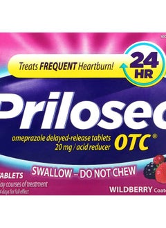 Prilosec Otc Wildberry 20 Mg 42 Tablets 
