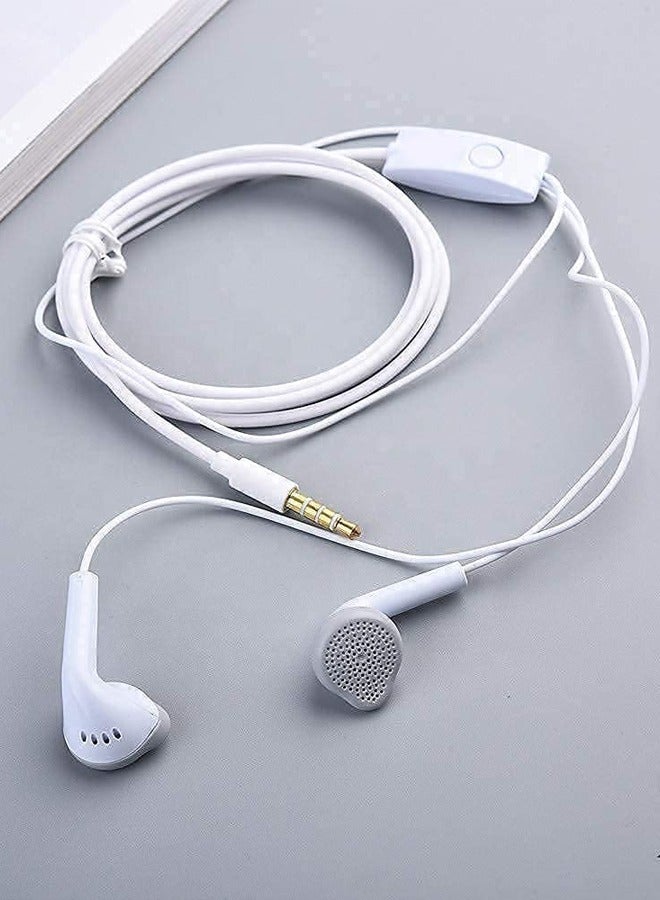 CATANES Stereo Headset with Integrated Microphone, Deep and Enriched Sound White Color - Image 1