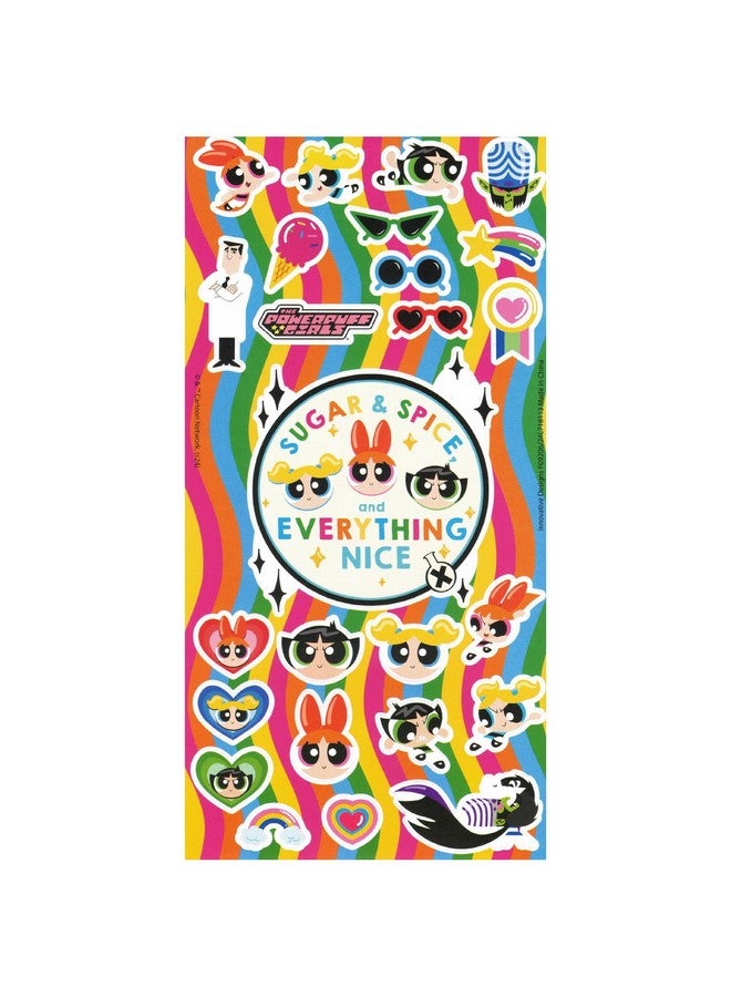 ذا باور باف جيرلز مجموعة من 3 حقائب ظهر صغيرة من Powerpuff Girls مع حقيبة مدرسية Powerpuff مقاس 11 بوصة للبنات والأطفال الصغار والأطفال مع ملصقات والمزيد (مستلزمات مدرسية من Powerpuff Girls) - Image 4