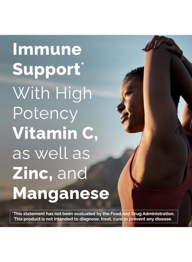 Emergen-C 1000mg Vitamin C Powder, with Antioxidants, B Vitamins and Electrolytes, Vitamin C Supplements for Immune Support, Caffeine Free Drink Mix, Tangerine Flavor - 60 Count/2 Month Supply - Image 2