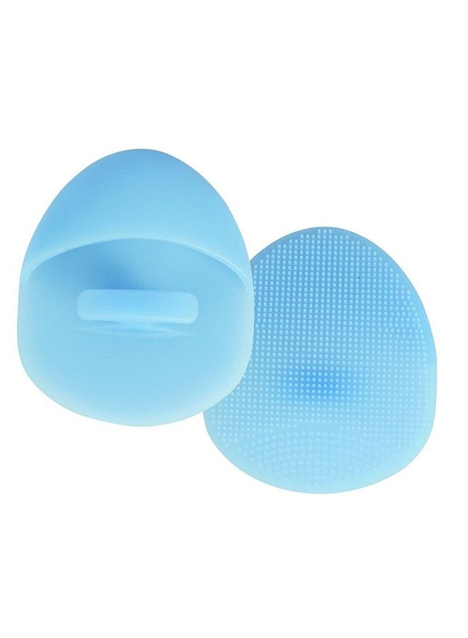 Gugzy Facial Pore Cleansing Pads Silicone Face Scrubbers Soft Exfoliators Cleansing Tool Massage Washing Pore Cleanser Blackhead Removing Baby Pet Shower (1 Blue) - Image 1