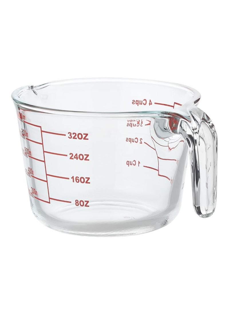 Cuisine Art - CuisineArt Glass Measuring Cup 1000ml Measuring Cup Measuring Jug Multi-Purpose Measuring Mug for Liquid - Image 1