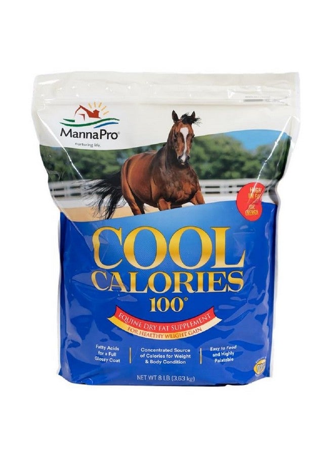 مانا برو كول كالوريز 100 | مكمل غذائي للدهون الجافة للخيول لزيادة الوزن بشكل صحي | 8 أرطال - Image 1