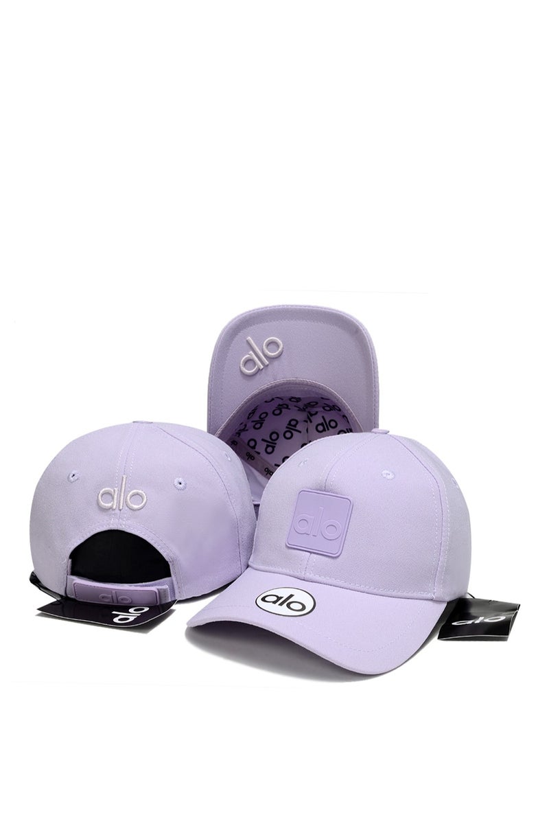 alo Alo Cap: Lavender, 3D Logo & Brand Detailing