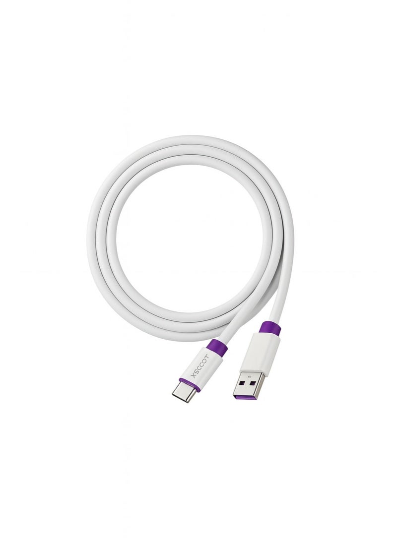 X-SCOOT 60W Super Fast Charging Cable ‎USB to Type-C‎ | 1m Fast Data & Charging Cable