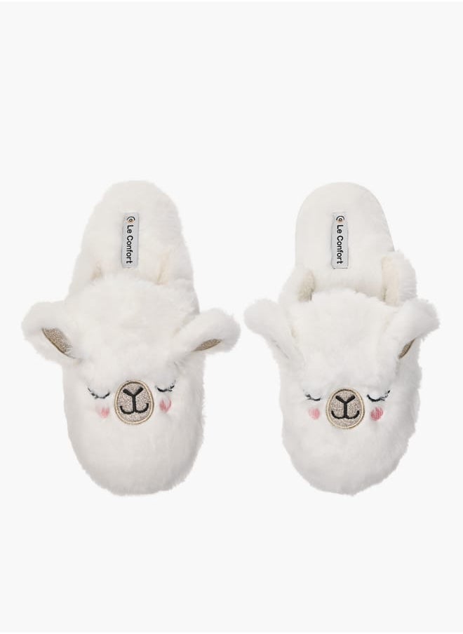 Le Confort Womens Ear Applique Bedroom Mules  - Image 2