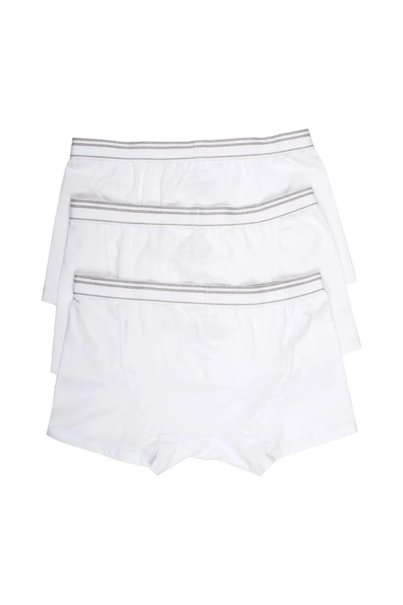 جيوردانو سراويل داخلية رجالية قطنية بيضاء عبوة من  قطع