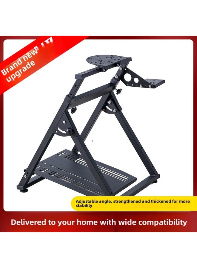 Folding Racing Simulator Game Steering Wheel Bracket 29g27CSWT300 Lestat R5r9-Product Color:Pedal Anti-warping + Hand Row  - Image 2